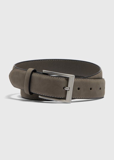 Grey Suede Essential Belt