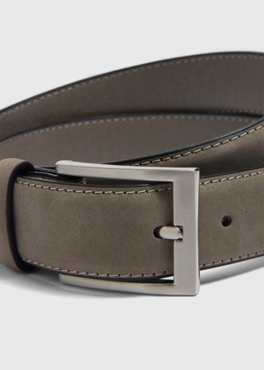 Grey Suede Essential Belt