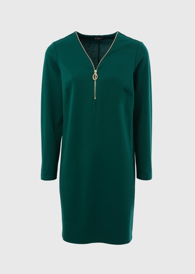 Et Vous Green Midi Jersey Dress