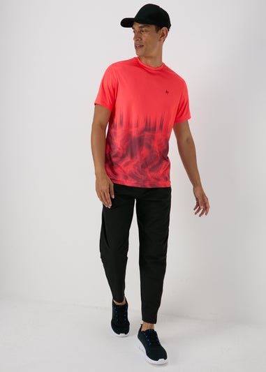 Souluxe Coral Dip Dye T-Shirt