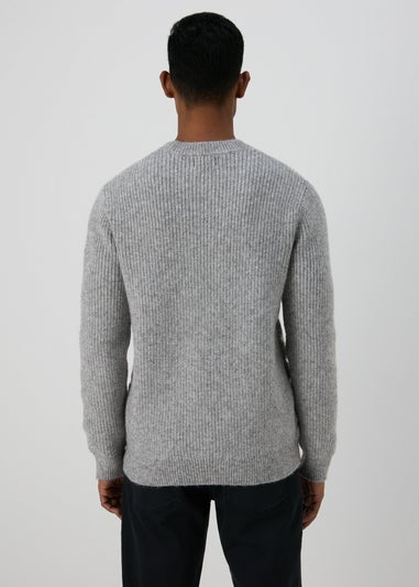 Grey Soft Cable Jumper