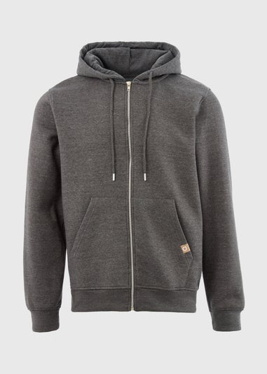 Charcoal Zip Hoodie