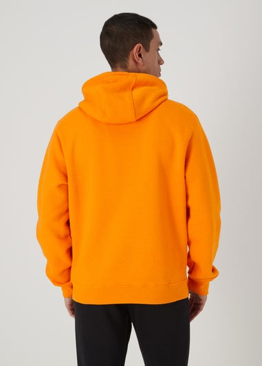 Orange Pull On Hoodie