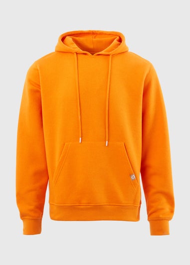 Orange Pull On Hoodie