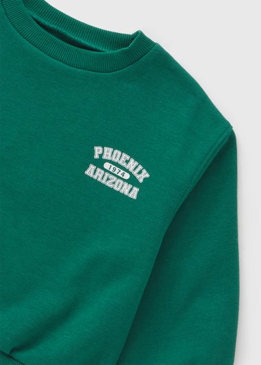 Boys Green Arizona Sweatshirt (1-7yrs)