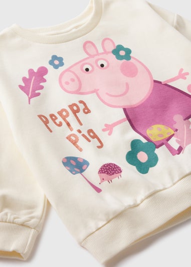 Peppa Pig Cream Autumn Sweatshirt (1-7yrs)