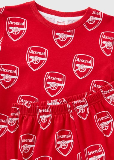 Boys Red Arsenal Pyjama Set (4-12yrs)