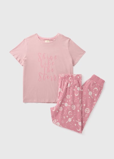 Pink Celestial Pyjama Set