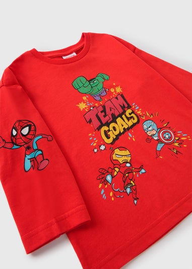 Marvel Kids Red Avengers T-Shirt (1-7yrs)