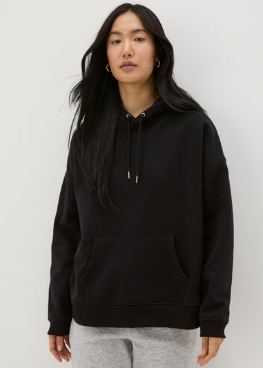 Black Basic Hoodie