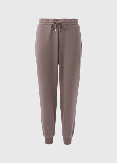 Brown Tapered Jogging Bottoms