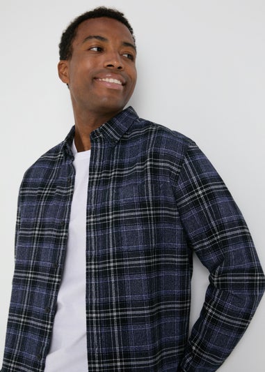 Lincoln Blue Grindle Check Shirt