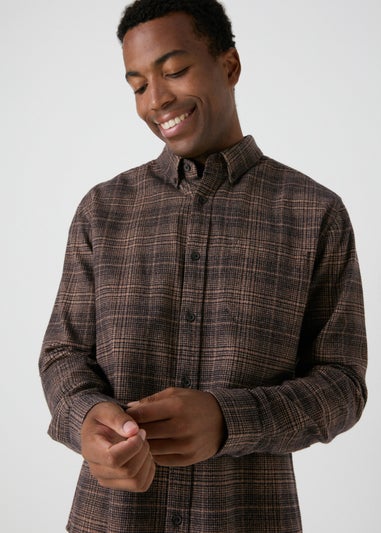 Brown Grindle Check Shirt