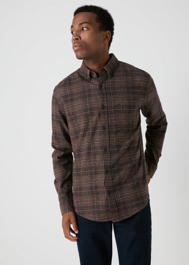 Brown Grindle Check Shirt