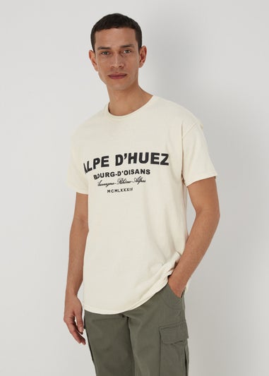 Natural Alpe D' Huez T-Shirt