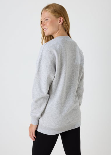 Grey Longline Sweatshirt