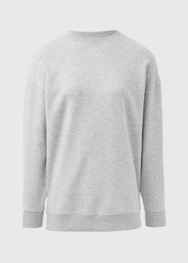 Grey Longline Sweatshirt