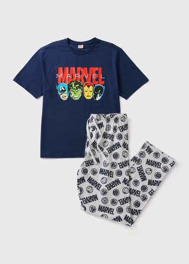 Navy Marvel Pyjama Set