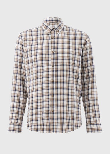 Stone Checked Shirt