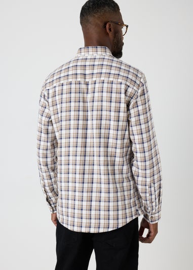 Stone Checked Shirt