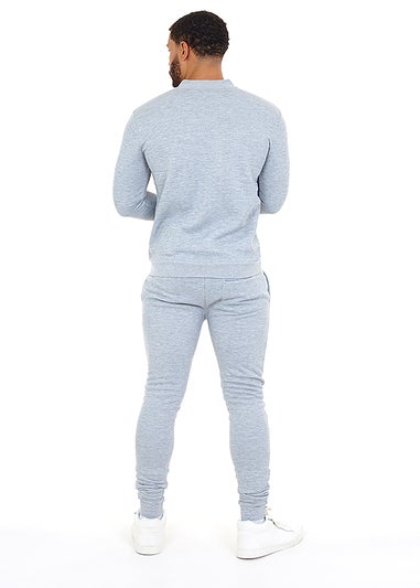 Brave Soul Grey Slim Fit Tracksuit