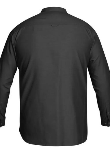 Duke Black Richard Oxford Kingsize Long-Sleeved Shirt