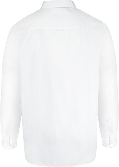 Duke White Richard Oxford Kingsize Long-Sleeved Shirt