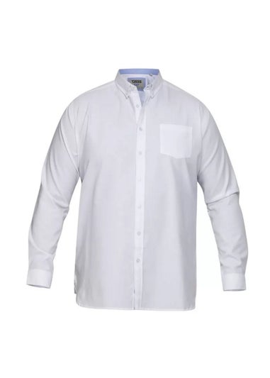 Duke White Richard Oxford Kingsize Long-Sleeved Shirt