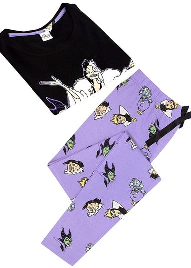 Disney Lilac Its Good To Be Bad Villains Pyjama Set