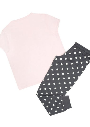 Disney Pink The Original Mickey Mouse Long Pyjama Set