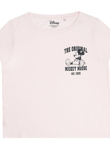 Disney Pink The Original Mickey Mouse Long Pyjama Set