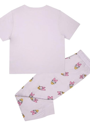 Disney Pink Wakey Wakey Daisy Duck Pyjama Set