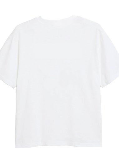 Disney Girls White Minnie Mouse Rainbow Fade T-Shirt (7-13yrs)