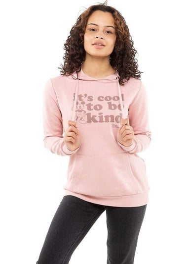 Disney Dusty Pink Its Cool To Be Kind Mickey Mouse Hoodie