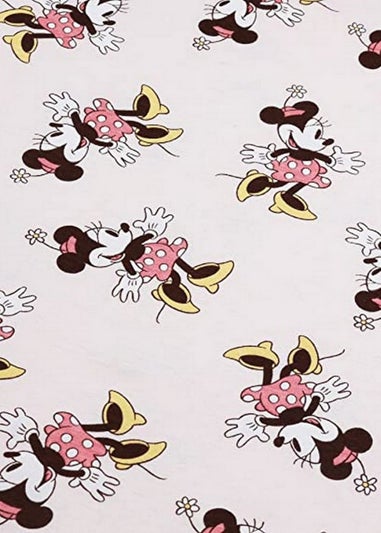 Disney Cream Jazz Minnie Mouse All-Over Print Long Pyjama Set