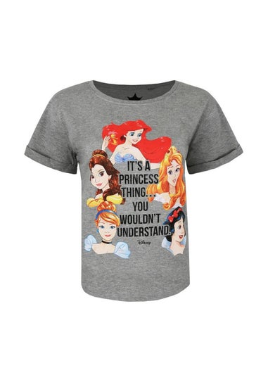 Disney Grey It's A Princess Thing T-Shirt