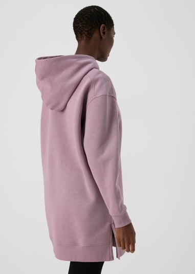 Purple Longline Hoodie