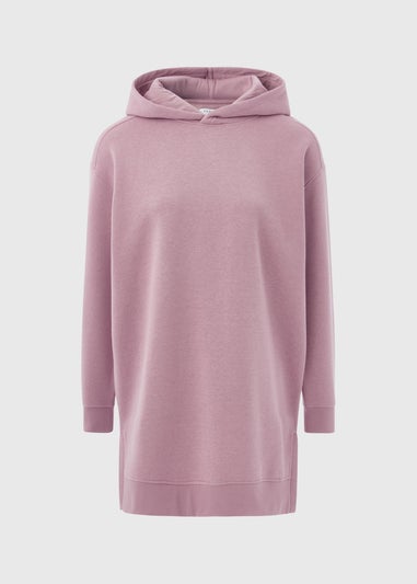 Purple Longline Hoodie