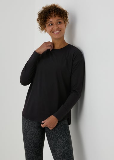 Souluxe Black Long Sleeve T-Shirt