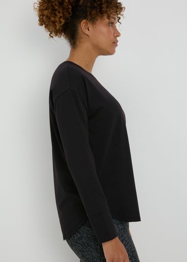 Souluxe Black Long Sleeve T-Shirt