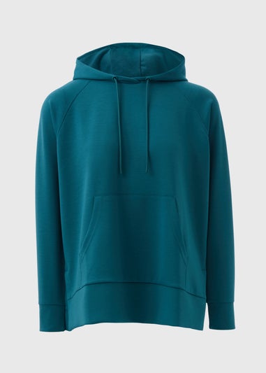 Souluxe Teal Longline Hoodie