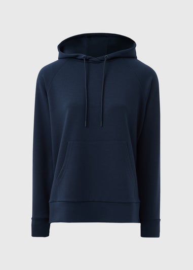 Souluxe Navy Longline Hoodie