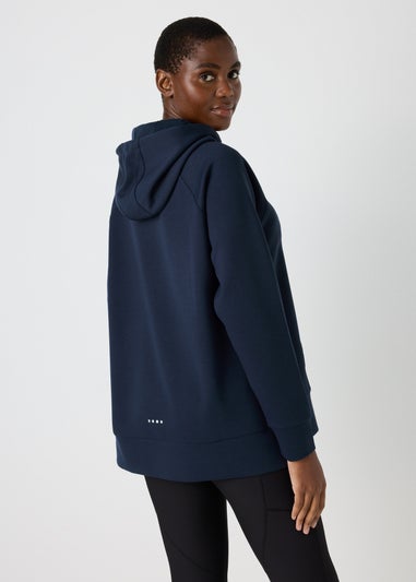 Souluxe Navy Longline Hoodie