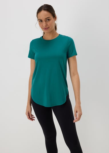 Souluxe Turquoise Longline T-Shirt