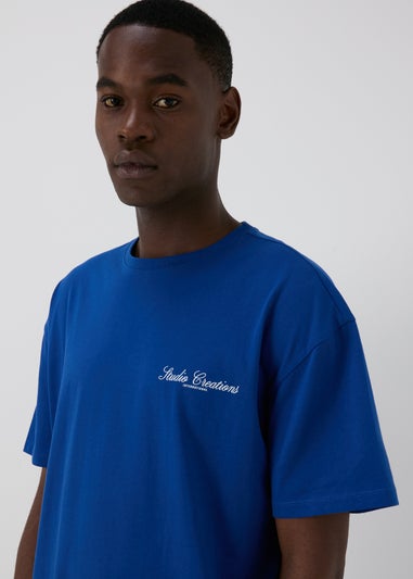 Cobalt Blue Graphic T-Shirt