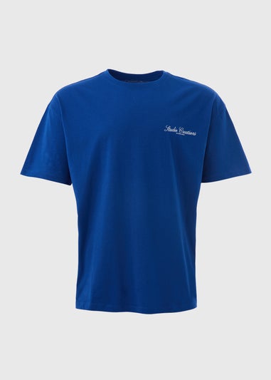 Cobalt Blue Graphic T-Shirt