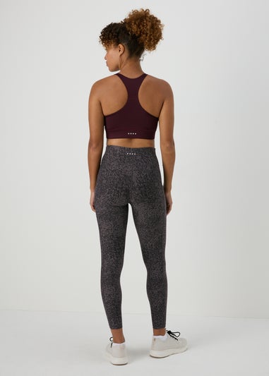 Souluxe Black Tonal Print Leggings