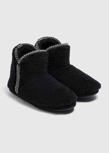 Black Borg Slipper Boot