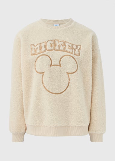 White Borg Mickey Sweatshirt