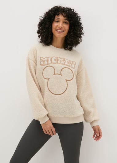 White Borg Mickey Sweatshirt